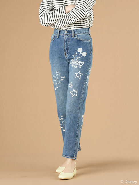  「Mickey/プリントデニムパンツ」|その他|
