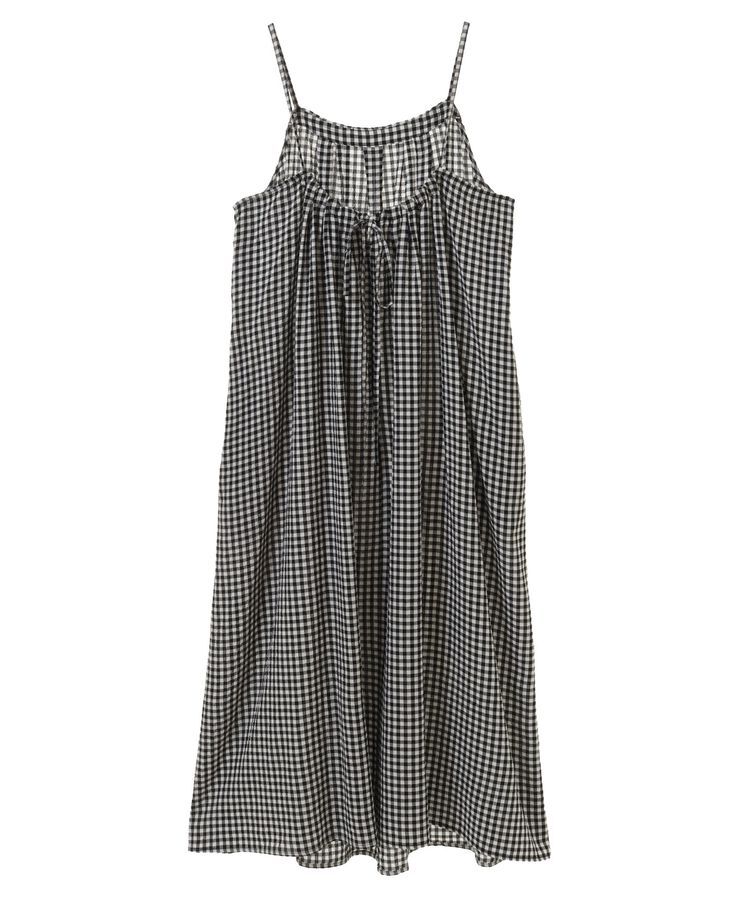 AMERICAN HOLIC「ギンガムサッカーキャミワンピース」|ワンピース|