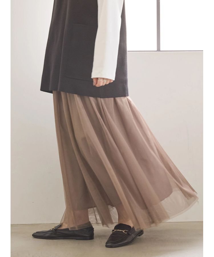 AMERICAN HOLIC「チュールギャザースカート」|スカート|