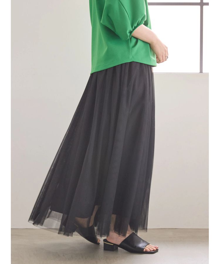 AMERICAN HOLIC「チュールギャザースカート」|スカート|