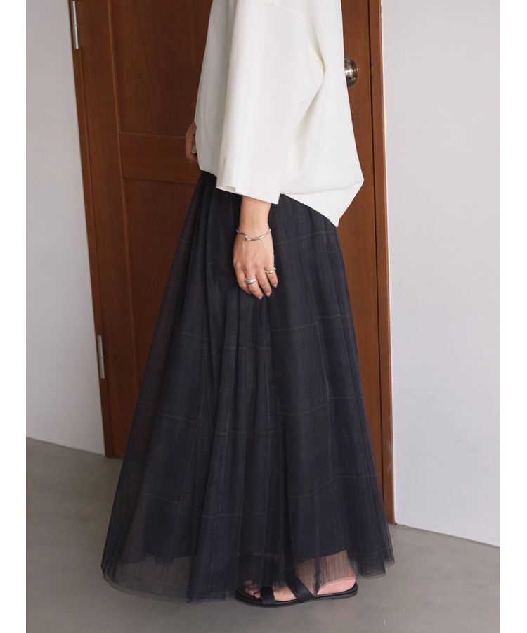 AMERICAN HOLIC「チュールギャザースカート」|スカート|