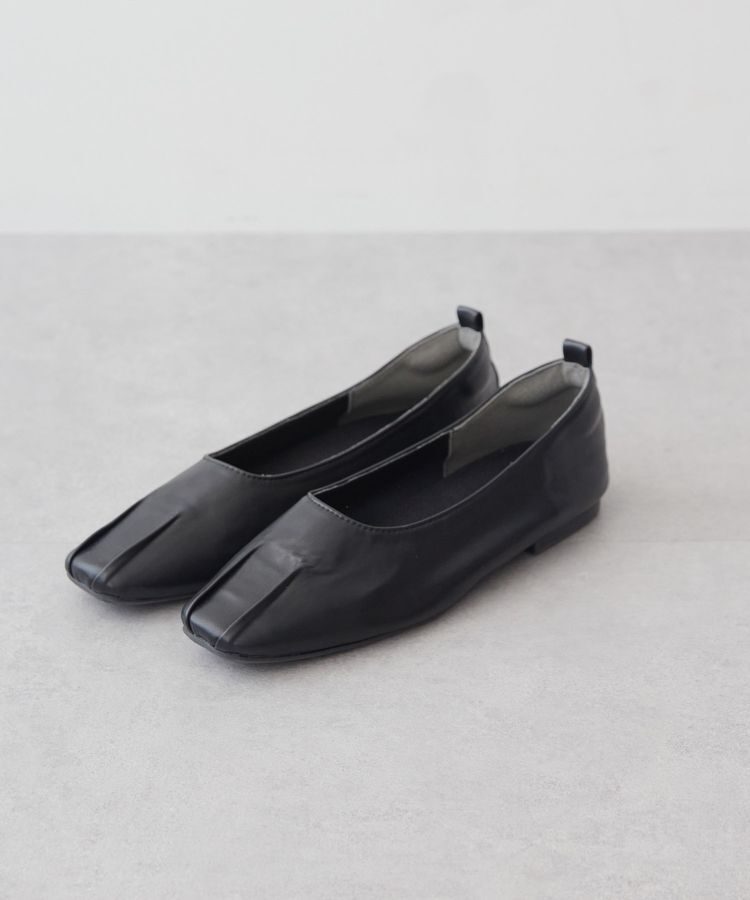 AMERICAN HOLIC「整履きフロントタックパンプス」|パンプス|Black