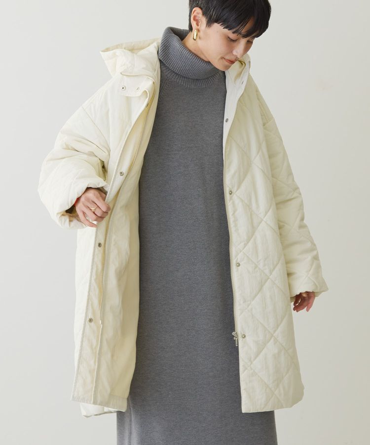 AMERICAN HOLIC「軽ポカフーディーキルティングコート」|その他|