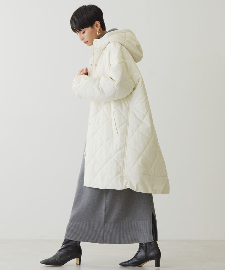AMERICAN HOLIC「軽ポカフーディーキルティングコート」|その他|