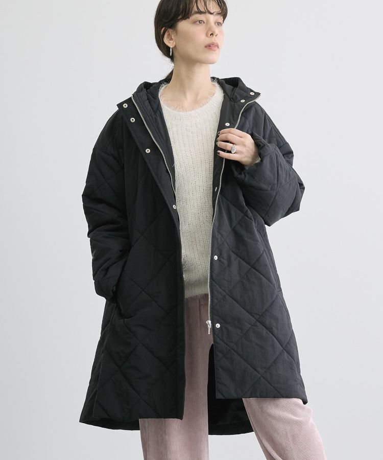 AMERICAN HOLIC「軽ポカフーディーキルティングコート」|その他|
