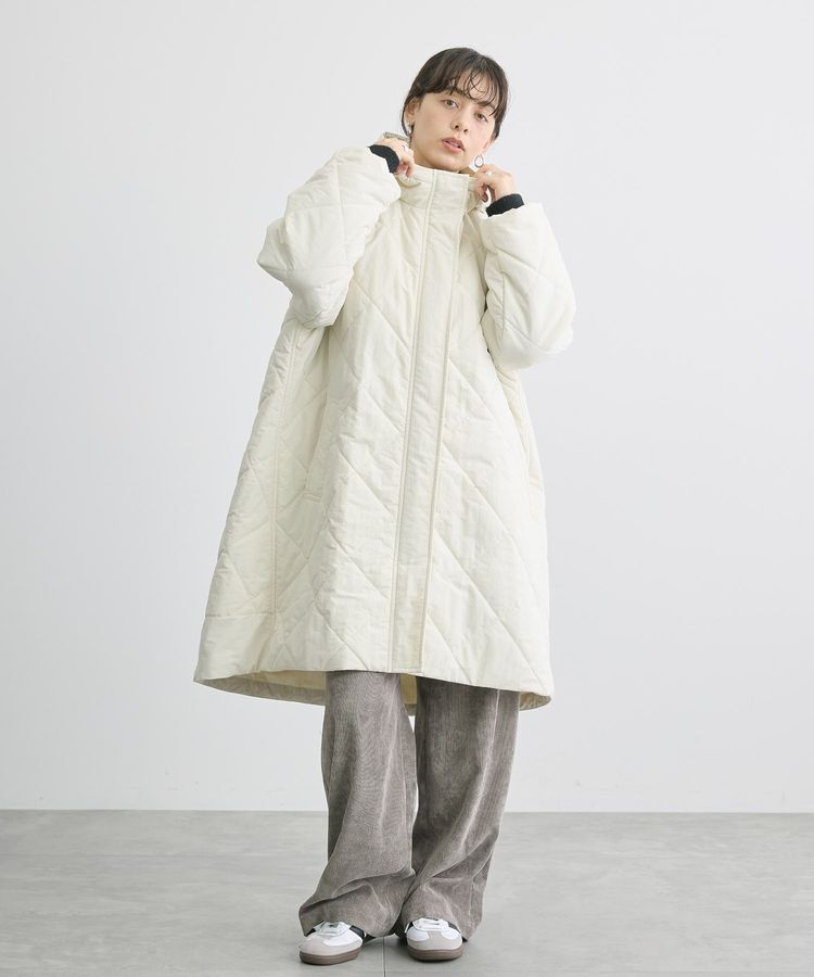 AMERICAN HOLIC「軽ポカフーディーキルティングコート」|その他|