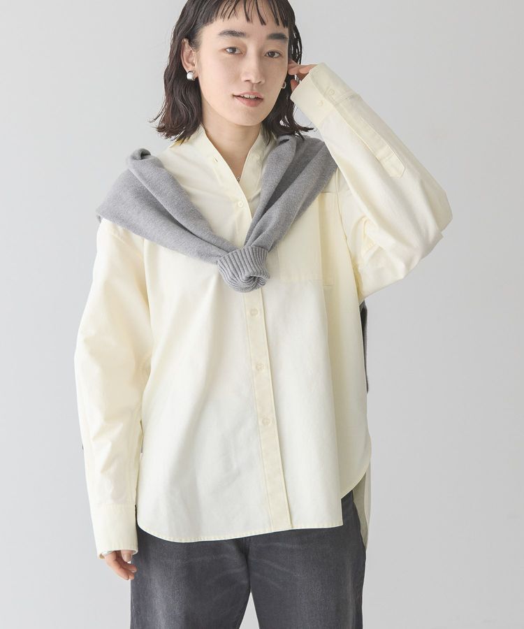 AMERICAN HOLIC「UVカットリサイクルコットンオックスシャツ」|シャツ・ブラウス|