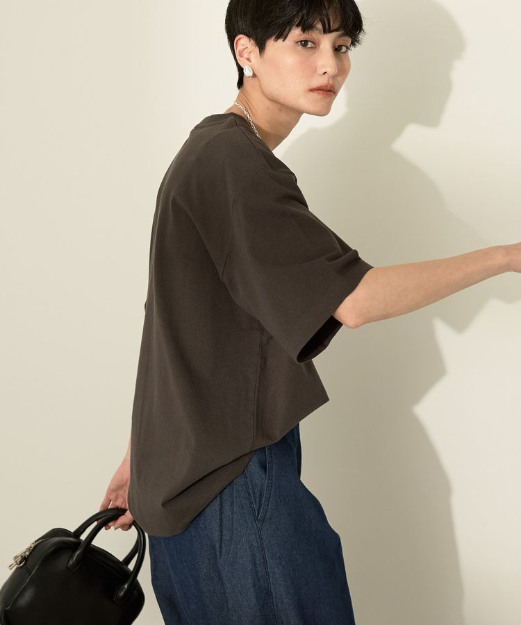 AMERICAN HOLIC「バイオウォッシュ加工ロゴTシャツ」|Tシャツ・カットソー|