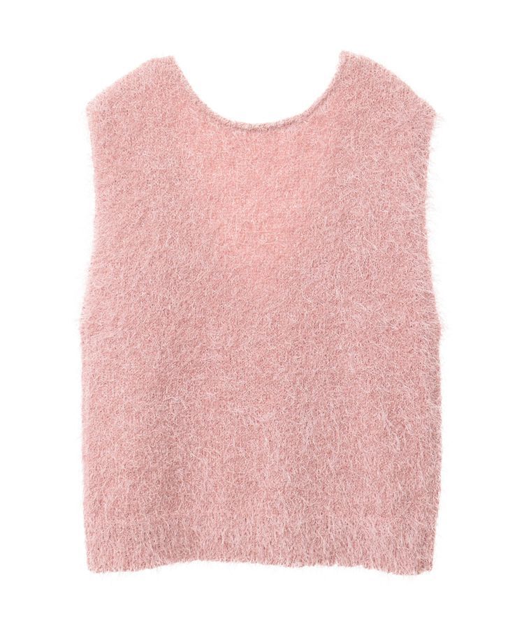 AMERICAN HOLIC「【選べる丈2サイズ】前後2wayシャギーベスト」|ベスト・ジレ|