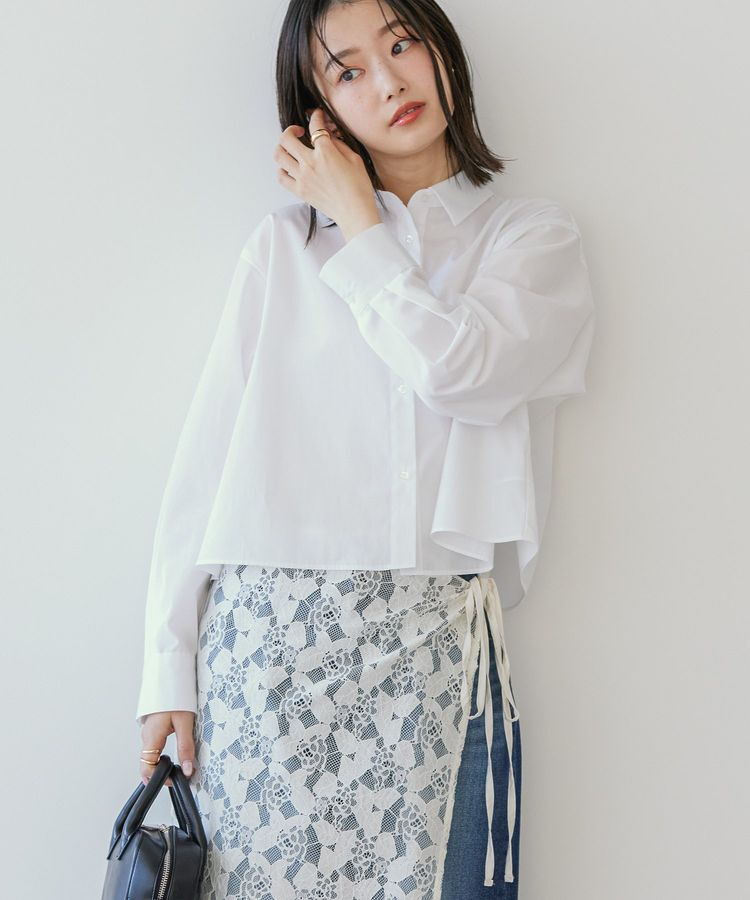 AMERICAN HOLIC「クロップドシャツ」|シャツ・ブラウス|