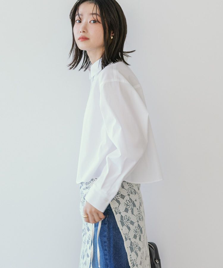 AMERICAN HOLIC「クロップドシャツ」|シャツ・ブラウス|