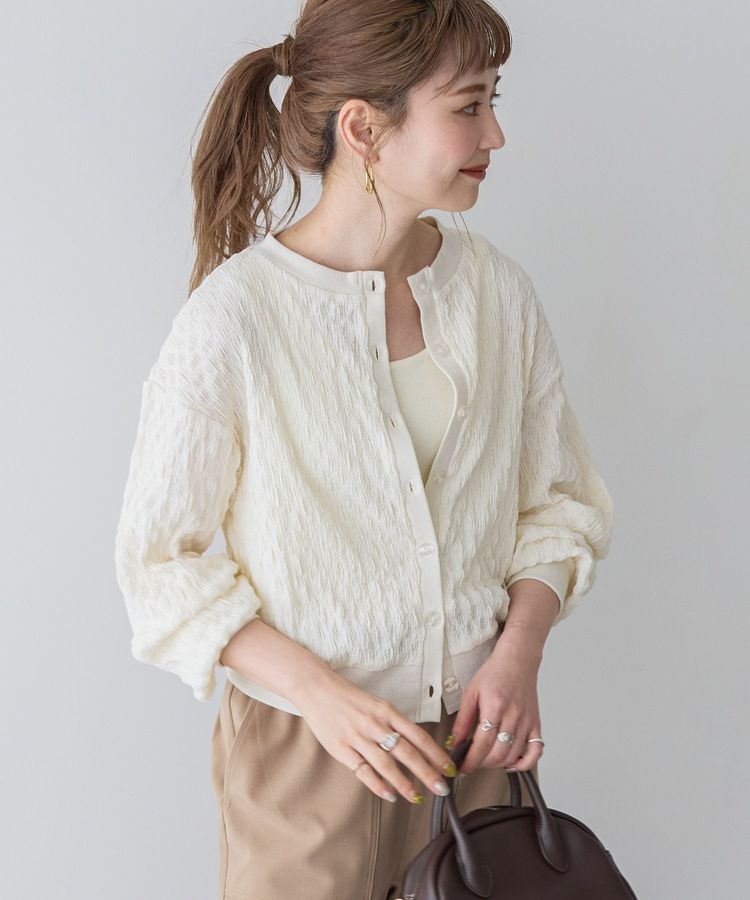 AMERICAN HOLIC「ぽこぽこカットカーディガン」|カーディガン|