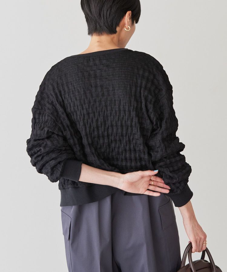 AMERICAN HOLIC「ぽこぽこカットカーディガン」|カーディガン|