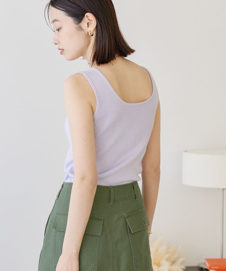 AMERICAN HOLIC「総針スクエアタンクトップ」|インナー|