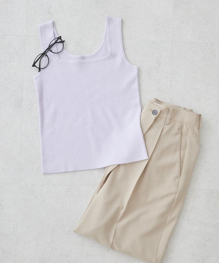 AMERICAN HOLIC「総針スクエアタンクトップ」|インナー|