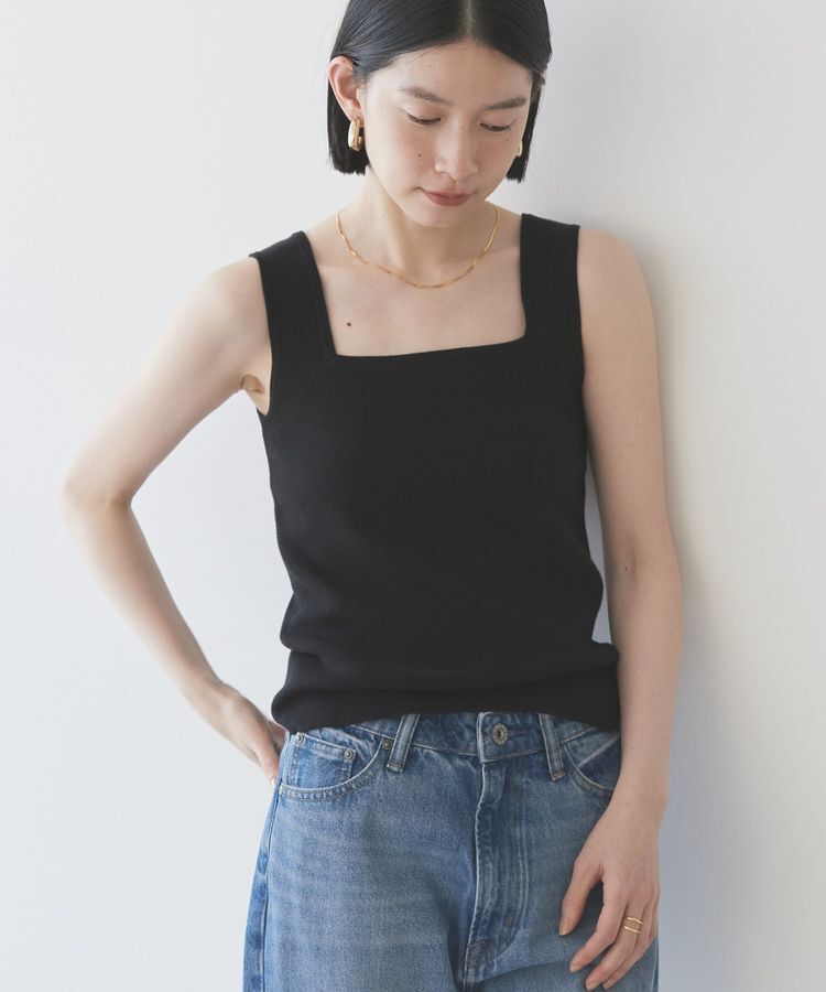 AMERICAN HOLIC「総針スクエアタンクトップ」|インナー|