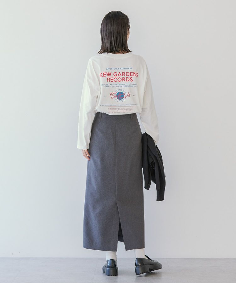 AMERICAN HOLIC「RECORDSロングTシャツ/チュニック」|Tシャツ・カットソー|