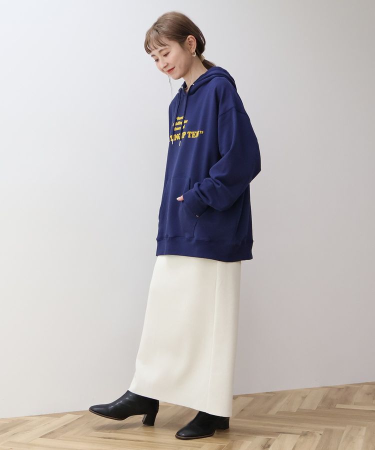 AMERICAN HOLIC「フロッキーロゴプリント裏毛パーカー」|スウェット・ジャージ|