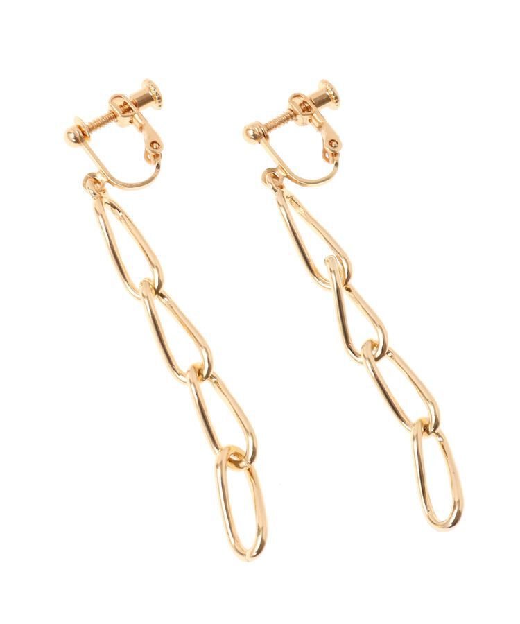 AMERICAN HOLIC「チェーンモチーフイヤリング」|イヤリング|