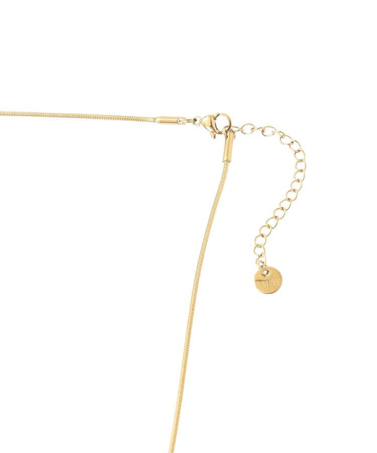 AMERICAN HOLIC「ステンレス スマイルバーネックレス」|ネックレス|