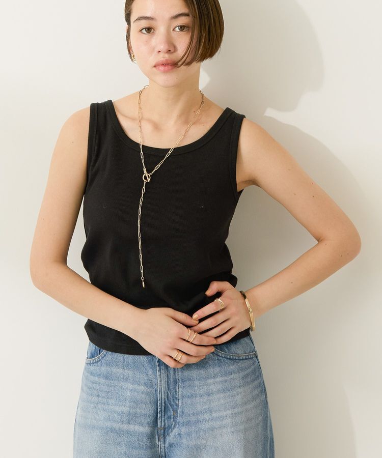 AMERICAN HOLIC「抗菌防臭テレコタンクトップ」|インナー|