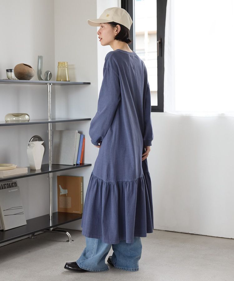 AMERICAN HOLIC「丈違いロゴティアードカットワンピース」|ワンピース|