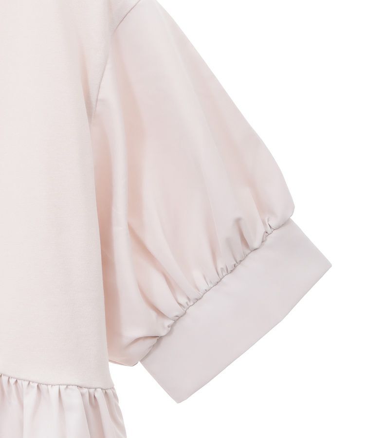 AMERICAN HOLIC「異素材切替ペプラムプルオーバー」|Tシャツ・カットソー|