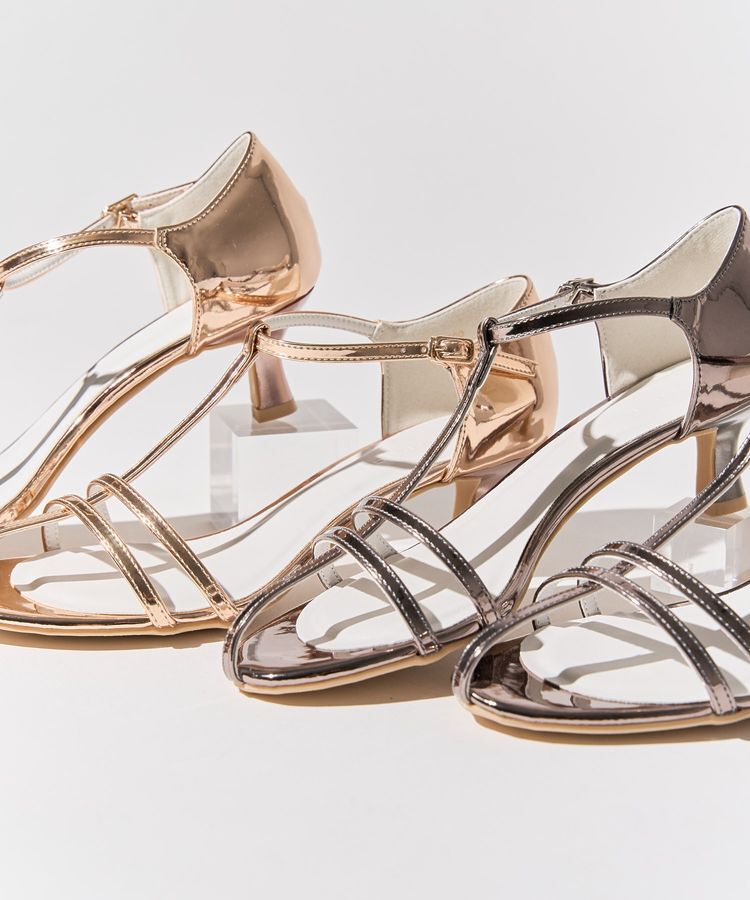 AMERICAN HOLIC「ナロークロスストラップサンダル」|サンダル|