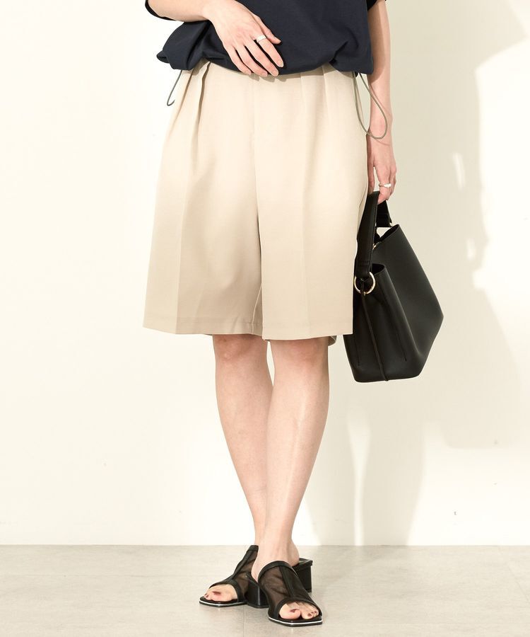 AMERICAN HOLIC「タックハーフパンツ」|その他|Beige