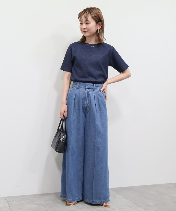 AMERICAN HOLIC「ライトオンススーパーワイドデニム」|デニム|