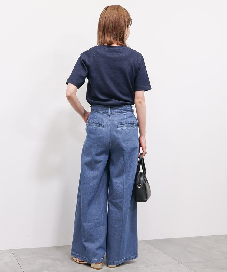 AMERICAN HOLIC「ライトオンススーパーワイドデニム」|デニム|