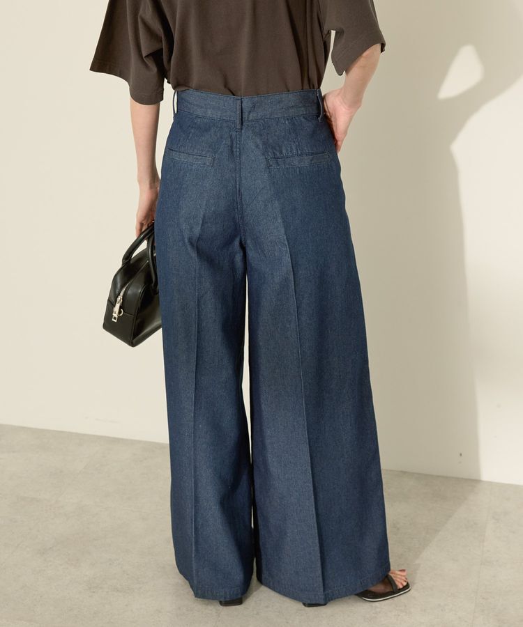 AMERICAN HOLIC「ライトオンススーパーワイドデニム」|デニム|