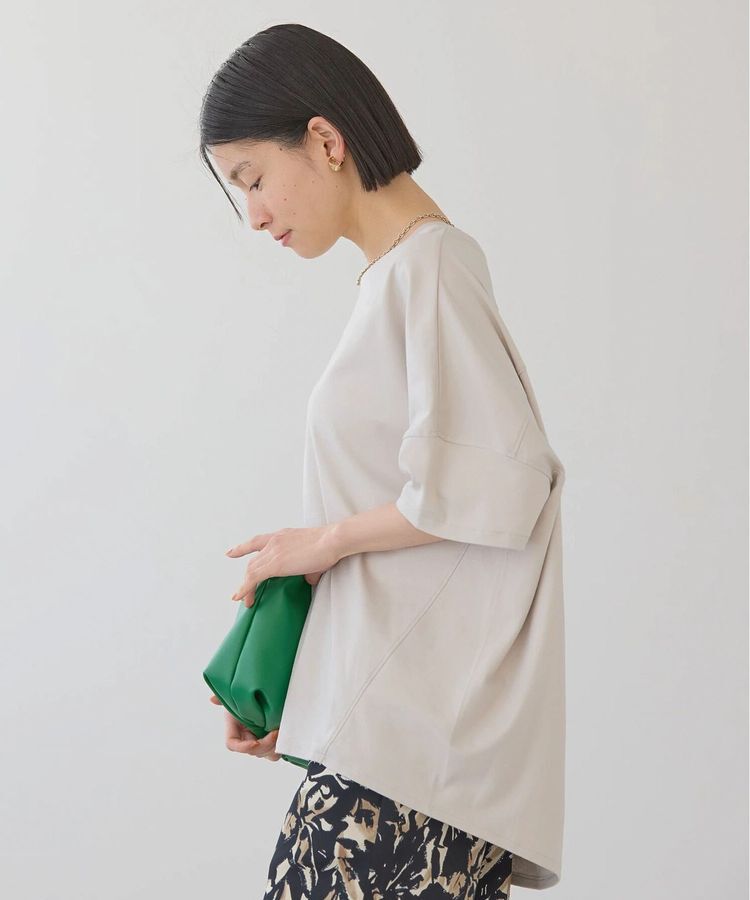 AMERICAN HOLIC「【WEB限定】UVカット+接触冷感 コクーンカットプルオーバー」|Tシャツ・カットソー|