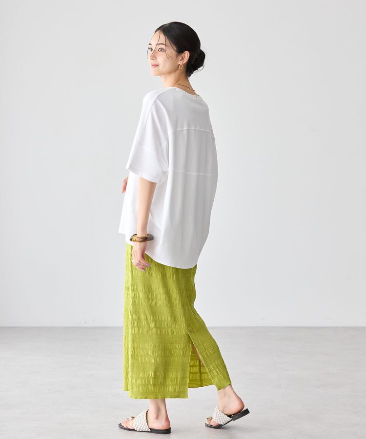 AMERICAN HOLIC「【WEB限定】UVカット+接触冷感 コクーンカットプルオーバー」|Tシャツ・カットソー|