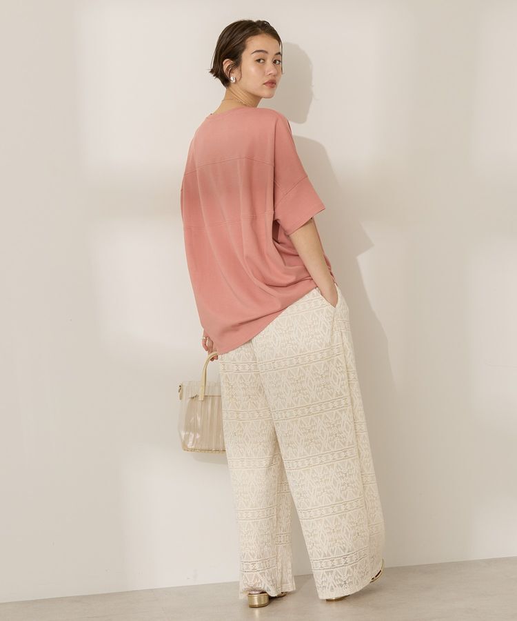 AMERICAN HOLIC「【WEB限定】UVカット+接触冷感 コクーンカットプルオーバー」|Tシャツ・カットソー|