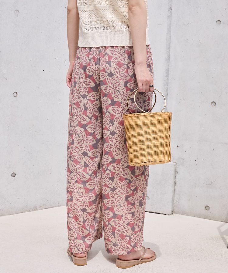 AMERICAN HOLIC「ボーホー柄プリントワイドパンツ」|その他|