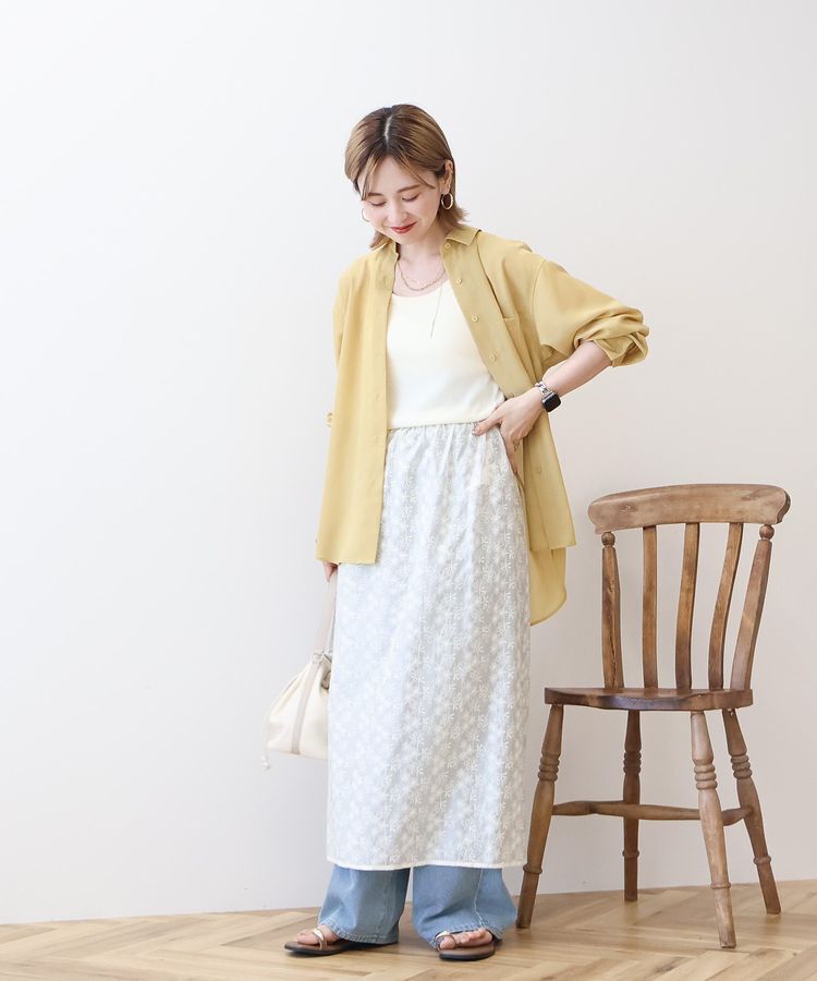 AMERICAN HOLIC「シアーボイルオーバーシルエットシャツ」|シャツ・ブラウス|