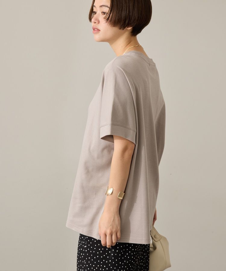 AMERICAN HOLIC「接触冷感スムースフレンチスリーブプルオーバー」|Tシャツ・カットソー|