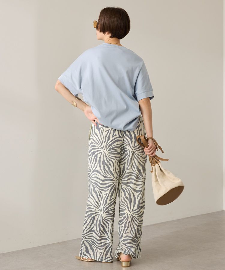 AMERICAN HOLIC「接触冷感スムースフレンチスリーブプルオーバー」|Tシャツ・カットソー|