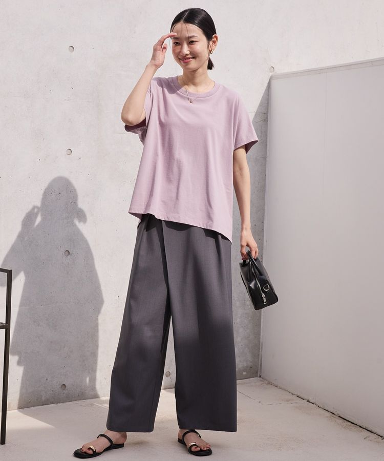 AMERICAN HOLIC「フレンチスリーブ後切替プルオーバー」|Tシャツ・カットソー|