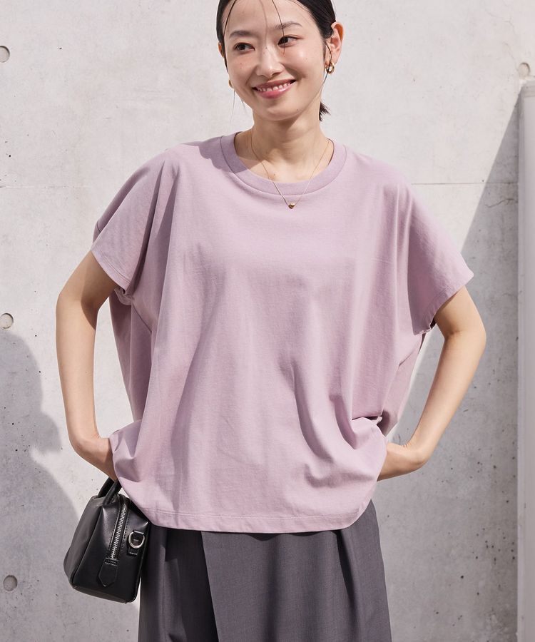 AMERICAN HOLIC「フレンチスリーブ後切替プルオーバー」|Tシャツ・カットソー|Lavender