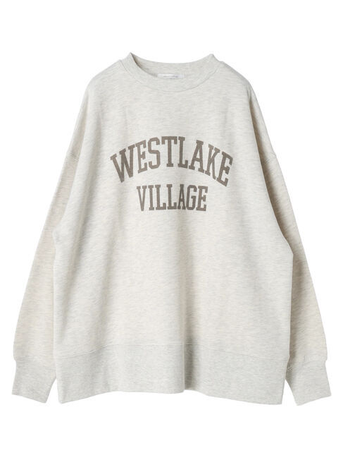 Green Parks「裏起毛フロッキーロゴプルオーバー」|Tシャツ・カットソー|