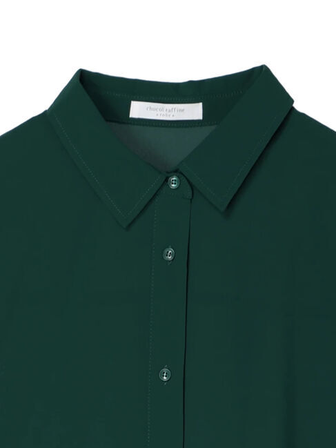 Green Parks「SET2点　合皮ベルト+ミディシャツワンピース」|ワンピース|