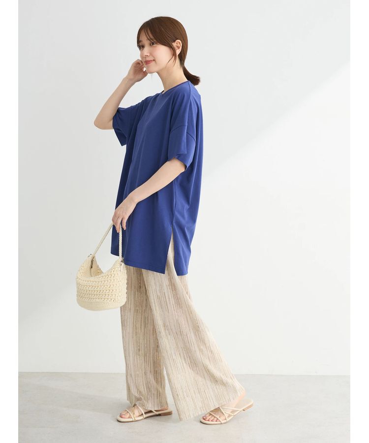 Green Parks「冷っとすずやか　袖広チュニック」|チュニック|