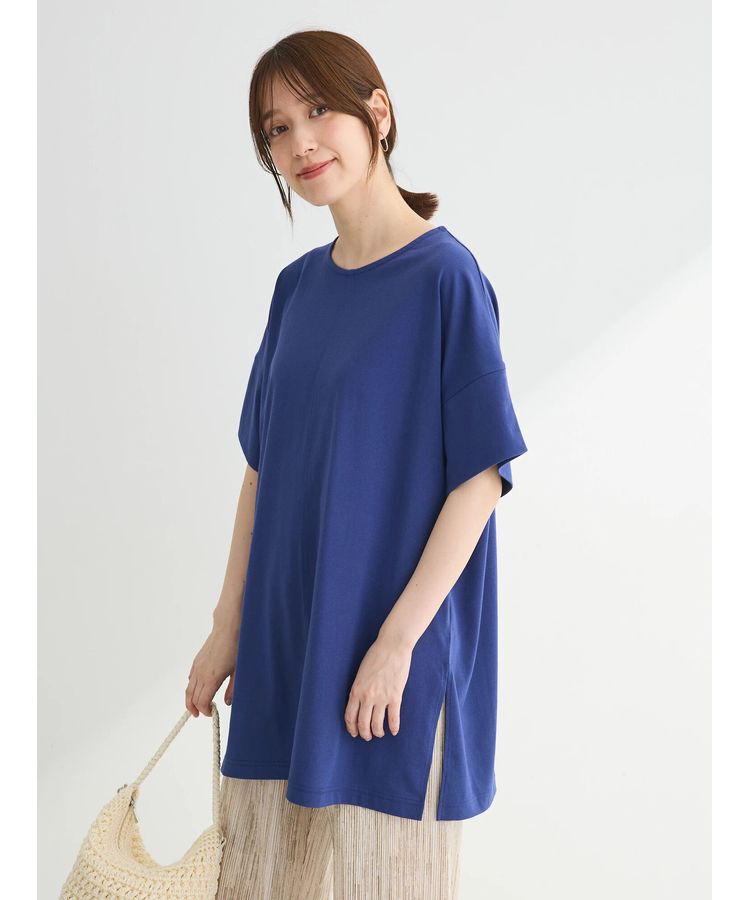 Green Parks「冷っとすずやか　袖広チュニック」|チュニック|