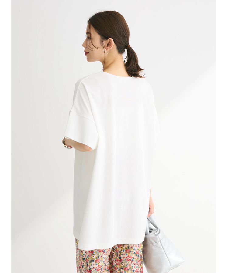 Green Parks「冷っとすずやか　袖広チュニック」|チュニック|