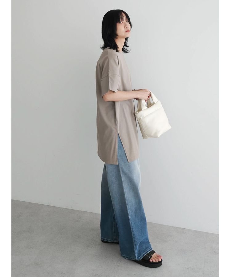 Green Parks「冷っとすずやか　袖広チュニック」|チュニック|