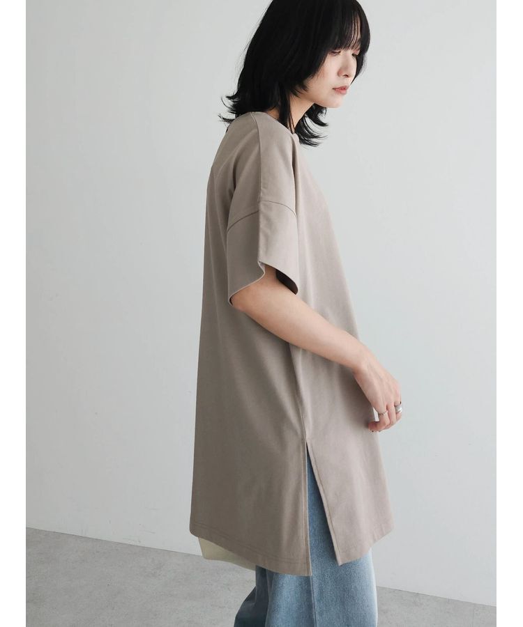 Green Parks「冷っとすずやか　袖広チュニック」|チュニック|