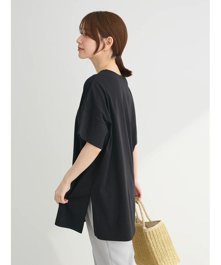 Green Parks「冷っとすずやか　袖広チュニック」|チュニック|