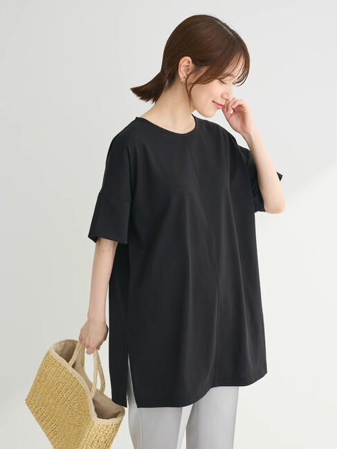 Green Parks「冷っとすずやか　袖広チュニック」|チュニック|